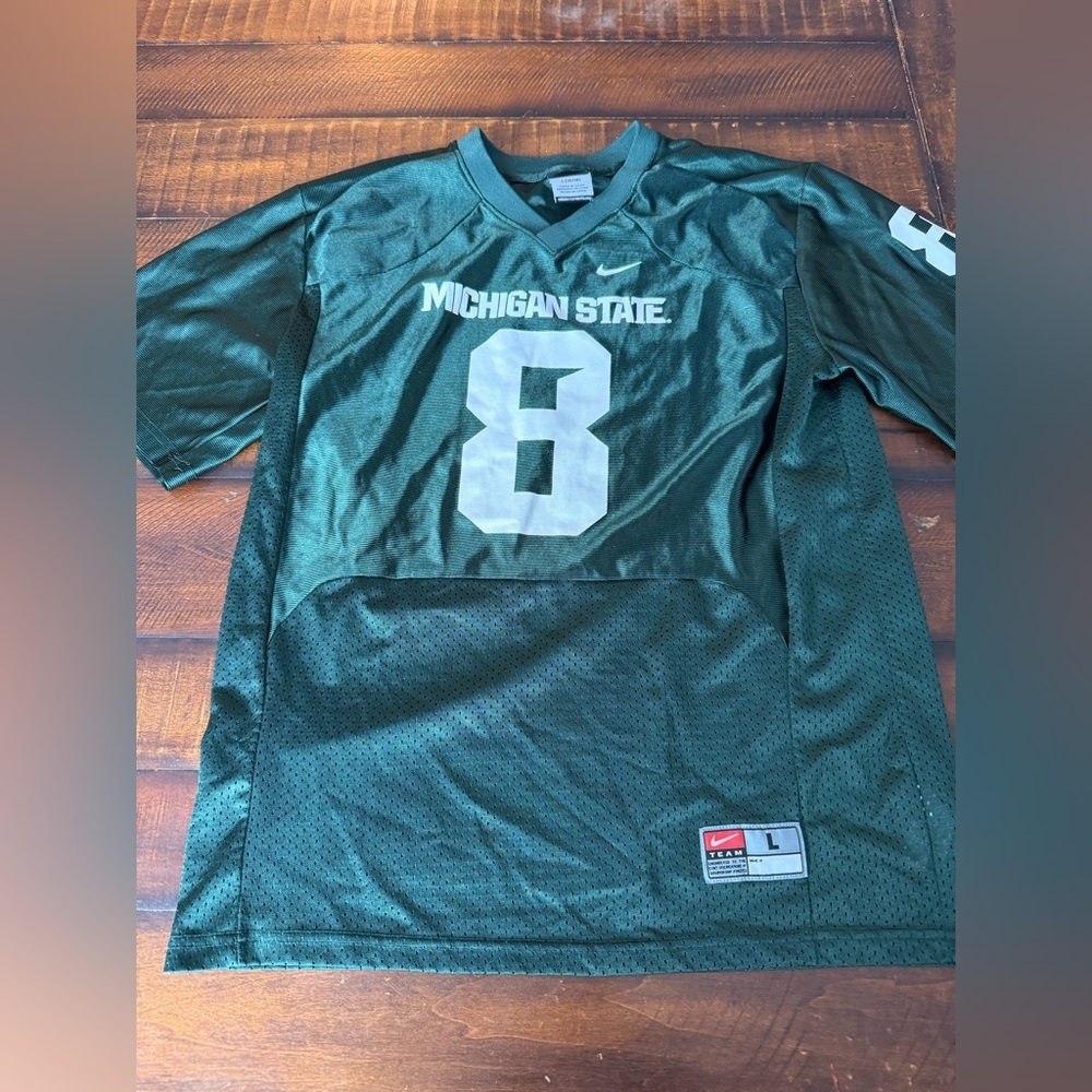 Kids size L Nike MSU #8 jersey